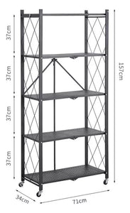 ESTANTE METALICO PLEGABLE 160 CM PREMIUM